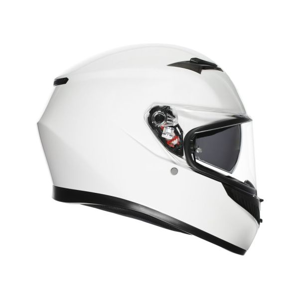 Casco Integral AGV K3 E2206 MPLK Mono White - Homologado ECE 22.06 - URA Moto