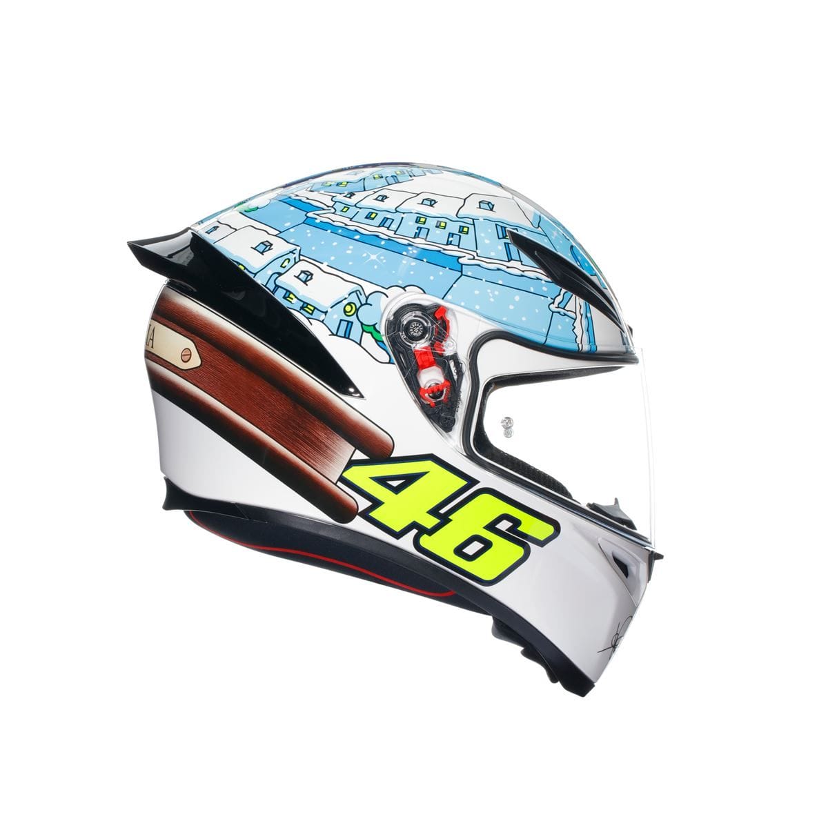 Casco Moto AGV K1S ROSSI WINTER TEST 2017 - URA Moto
