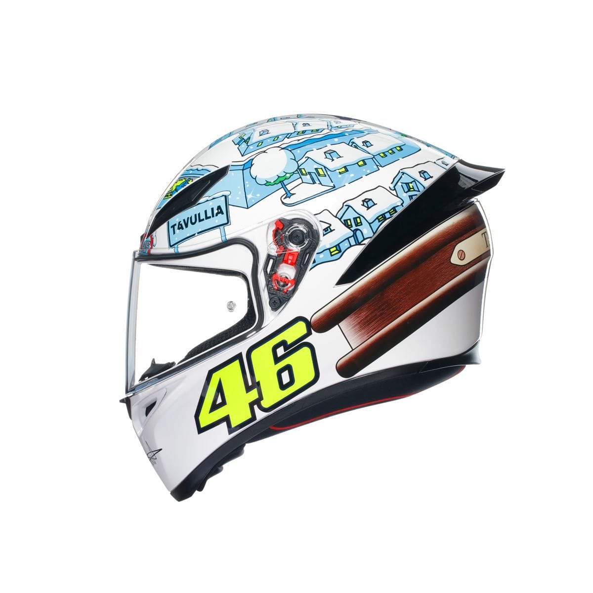 Casco Moto AGV K1S ROSSI WINTER TEST 2017 - URA Moto