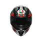 Casco Integral AGV K1 S E2206 Fastlap Black/Grey/Red - Homologado ECE 22.06 - URA Moto