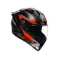 Casco Integral AGV K1 S E2206 Fastlap Black/Grey/Red - Homologado ECE 22.06 - URA Moto