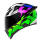 Casco Integral AGV K1 S E2206 Punkpulse Black/Purple/Lime - Homologado ECE 22.06 - URA Moto