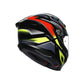 CASCO AGV K6 S AGV E2206 MPLK ERAZER BLACK/RED/YELLOW FLUO - URA Moto