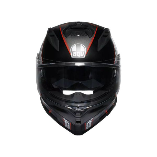 Casco Integral AGV K7 E2206 MPLK Kyber Matt Black/Red - Homologado ECE 22.06 - URA Moto