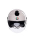Casco Jet AGV Eteres E2206 Mono Materia White - Homologado ECE 22.06 - URA Moto