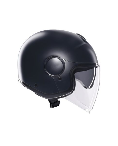 Casco Jet AGV Eteres E2206 Mono Matt Black - Homologado ECE 22.06 - URA Moto