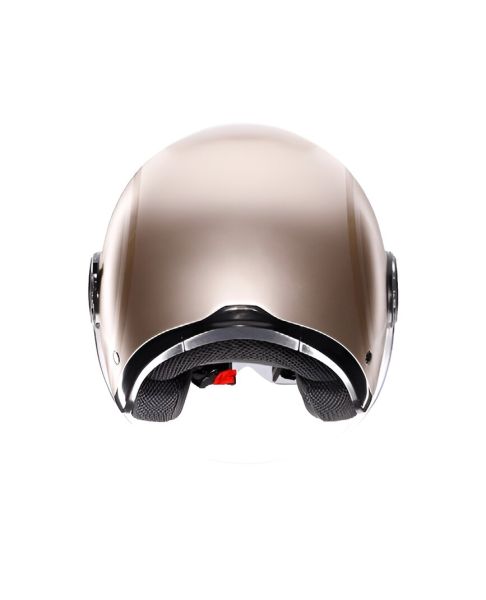 CASCO AGV ETERES E2206 SIROLO MATT WHITE/GOLD - URA Moto