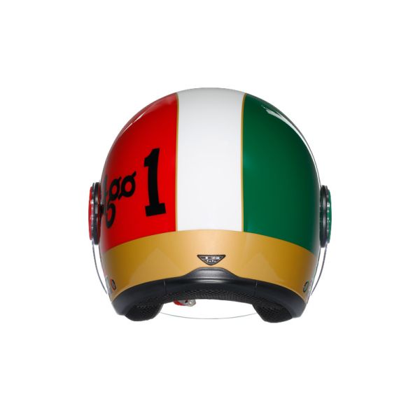 Casco Jet AGV Eteres E2206 Ago 1 - Homologado ECE 22.06 - URA Moto