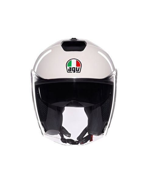 Casco Jet AGV Irides E2206 Mono Materia White - Homologado ECE 22.06 - URA Moto