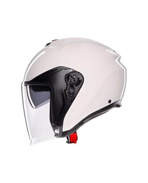 Casco Jet AGV Irides E2206 Mono Materia White - Homologado ECE 22.06 - URA Moto