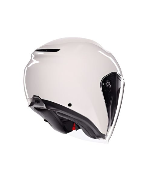 Casco Jet AGV Irides E2206 Mono Materia White - Homologado ECE 22.06 - URA Moto
