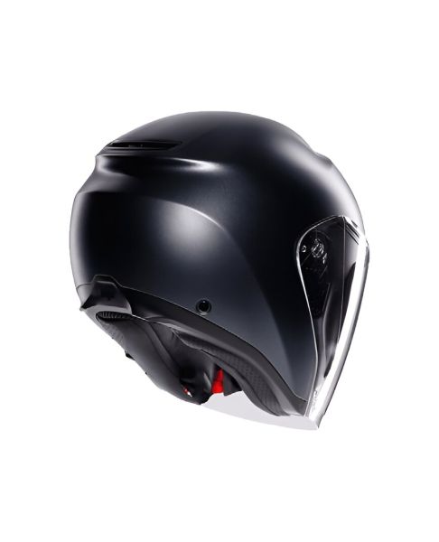 Casco Jet AGV Irides E2206 Mono Matt Ardesia Grey - Homologado ECE 22.06 - URA Moto