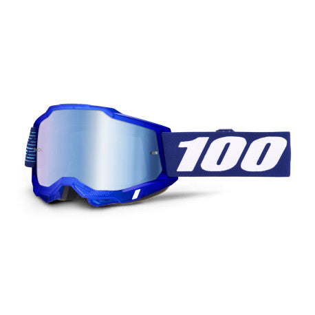Gafas 100% Accuri 2 M2 2028 Azul Espejo - Protección Enduro MX - URA Moto