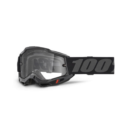 Gafas 100% Accuri 2 Enduro M2 Negro/Transparente - Protección Enduro MX - URA Moto