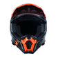CASCO JUST1 J-22 C FLUO NARANJA FLUOR/GRIS PLATA | Motocross Enduro Carbono - URA Moto