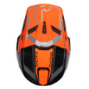 CASCO JUST1 J-22 C FLUO NARANJA FLUOR/GRIS PLATA | Motocross Enduro Carbono - URA Moto