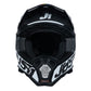 CASCO JUST1 J-22 C SPEED SIDE CARBONO/BLANCO | Motocross Enduro Premium - URA Moto
