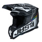CASCO JUST1 J-22 C SPEED SIDE CARBONO/BLANCO | Motocross Enduro Premium - URA Moto