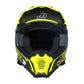 CASCO JUST1 J-22 C FLUO AMARILLO FLUOR/NEGRO | Motocross Enduro Carbono - URA Moto
