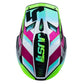 CASCO JUST1 J-22 F FRENETIK NEON FLUO LIMA/NEGRO | Motocross Enduro Fibra - URA Moto