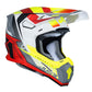 CASCO JUST1 J-22 F FRENETIK AMARILLO FLUOR/ROJO/BLANCO | Motocross Enduro - URA Moto