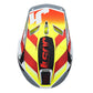 CASCO JUST1 J-22 F FRENETIK AMARILLO FLUOR/ROJO/BLANCO | Motocross Enduro - URA Moto