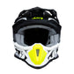 CASCO JUST1 J-18 F HEXA NEGRO/GRIS/AMARILLO FLUOR/BLANCO | Motocross Off-Road - URA Moto
