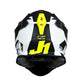 CASCO JUST1 J-18 F HEXA NEGRO/GRIS/AMARILLO FLUOR/BLANCO | Motocross Off-Road - URA Moto