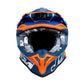 Casco Just1 J-39 Thruster azul/naranja/blanco | MX Enduro - URA Moto