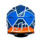 Casco Just1 J-39 Thruster azul/naranja/blanco | MX Enduro - URA Moto