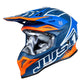 Casco Just1 J-39 Thruster azul/naranja/blanco | MX Enduro - URA Moto