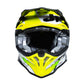 CASCO JUST1 J-39 POSEIDON NEGRO/FLUOR/BLANCO | MX Enduro - URA Moto
