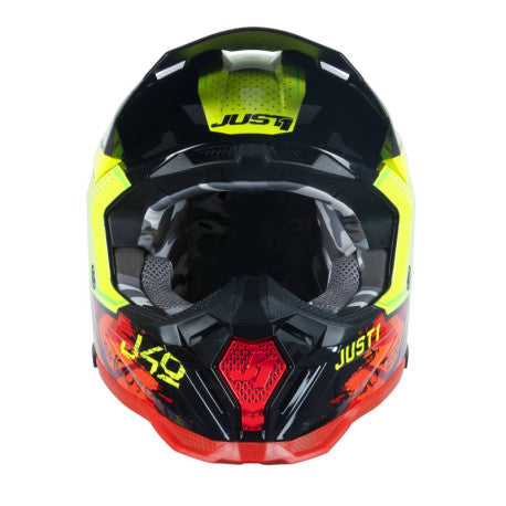 Casco Just1 J-40 Shooter Camo rojo/negro | MX Enduro - URA Moto