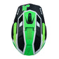 Casco Just1 J-40 Flash blanco/verde/negro | MX Enduro - URA Moto