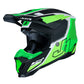 Casco Just1 J-40 Flash blanco/verde/negro | MX Enduro - URA Moto