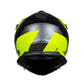 CASCO JUST1 J-34 PRO OUTERSPACE NEGRO/TITANIO/AMARILLO FLUOR | Adventure Trail Enduro - URA Moto