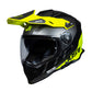 CASCO JUST1 J-34 PRO OUTERSPACE NEGRO/TITANIO/AMARILLO FLUOR | Adventure Trail Enduro - URA Moto