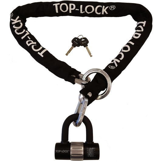 Antirrobo Moto Cadena Top lock art3 loop 120cm - URA Moto