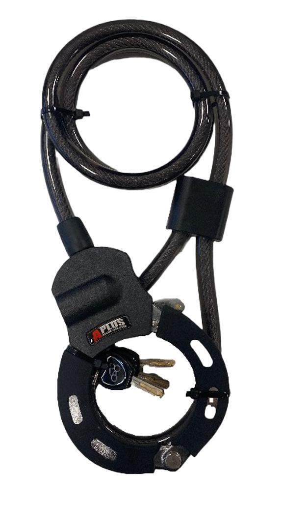 Antirrobo Moto Cable Multi lock Aplus para kickscooter - URA Moto