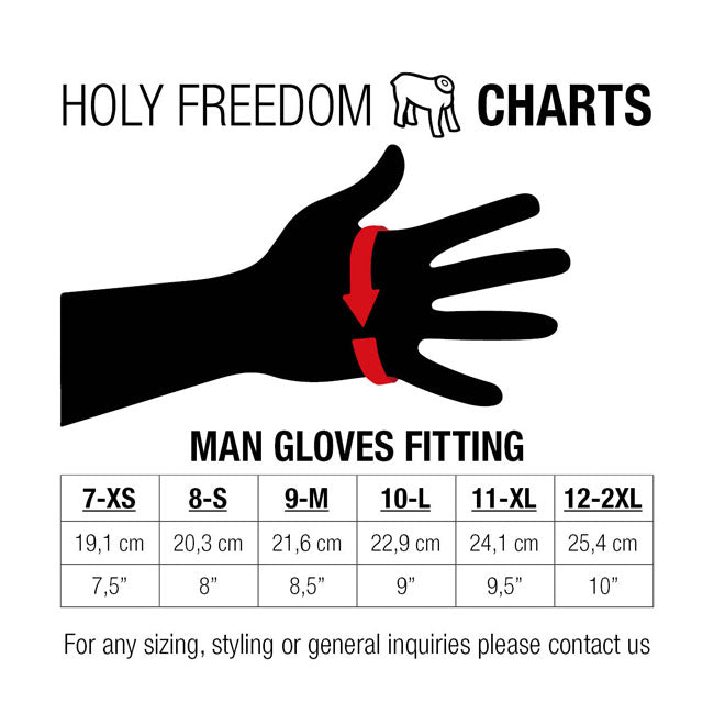 Guante Moto Holy Freedom Bullit Bourdeos - URA Moto