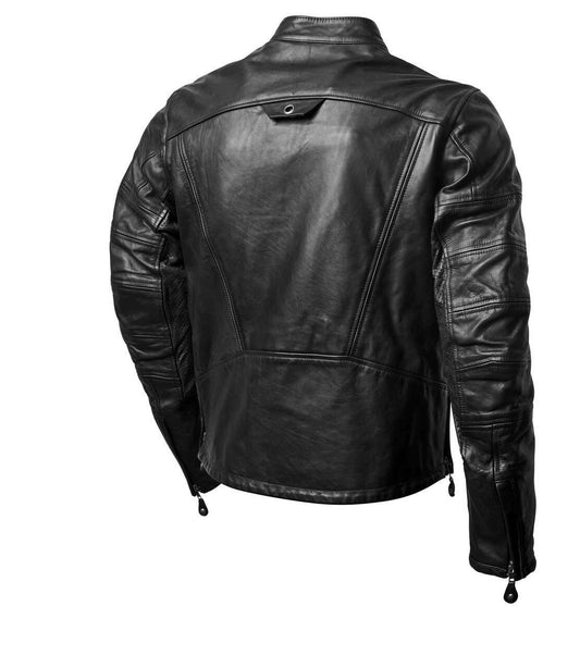 Chaqueta Piel Moto Roland Sands Design Ronin Negra - URA Moto