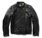 Chaqueta Piel Moto Roland Sands Design Clash Negra - URA Moto