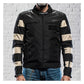 Chaqueta Moto Holy Freedom Prison Negro-Blanco Crudo - URA Moto