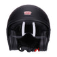 Casco moto Jet Roeg Sundown Negro Mate - URA Moto
