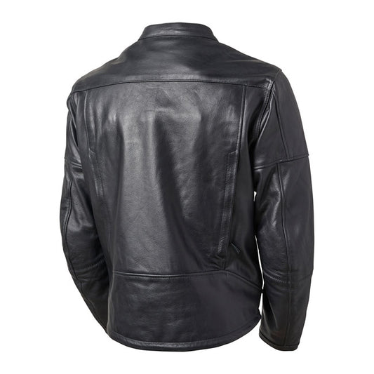 Chaqueta Piel Moto Roland Sands Design Linden 74 Negra - URA Moto