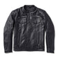 Chaqueta Piel Moto Roland Sands Design Aramount 74 Negra - URA Moto