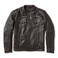 Chaqueta Piel Moto Roland Sands Design Aramount 74 Marrón - URA Moto