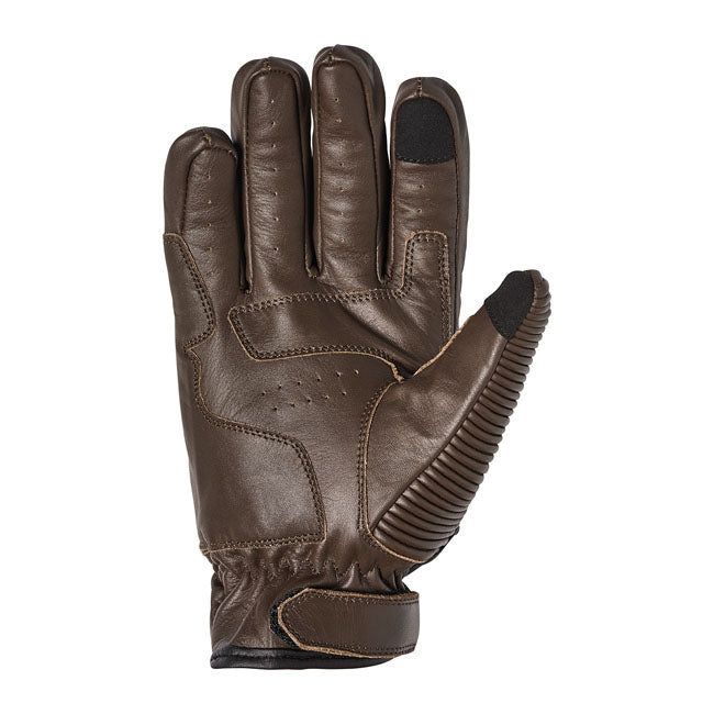 Guantes Piel Moto Roland Sands Design Molino 74 Marrones - URA Moto