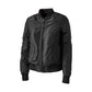 Chaqueta Bomber Moto Mujer Cambria Negra - URA Moto