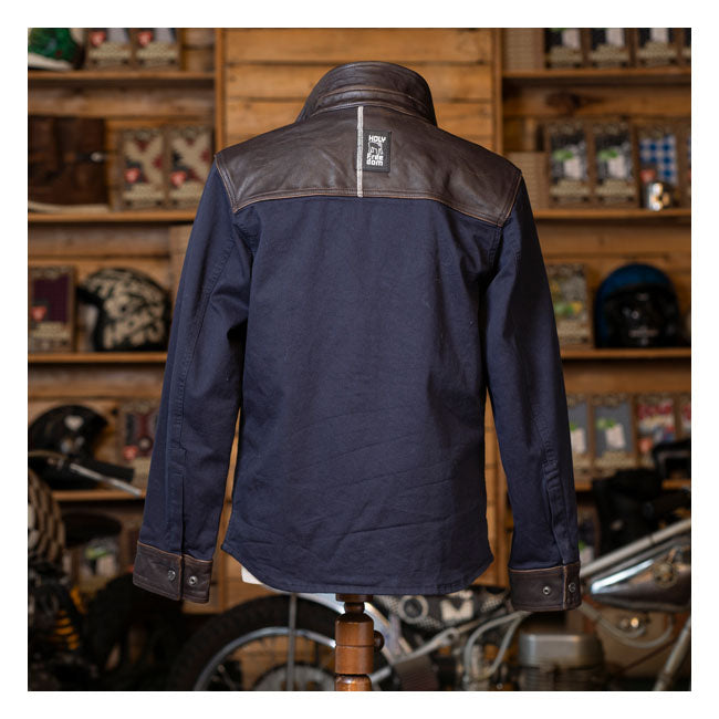 Chaqueta Moto Holy Freedom Coyote Azul - URA Moto